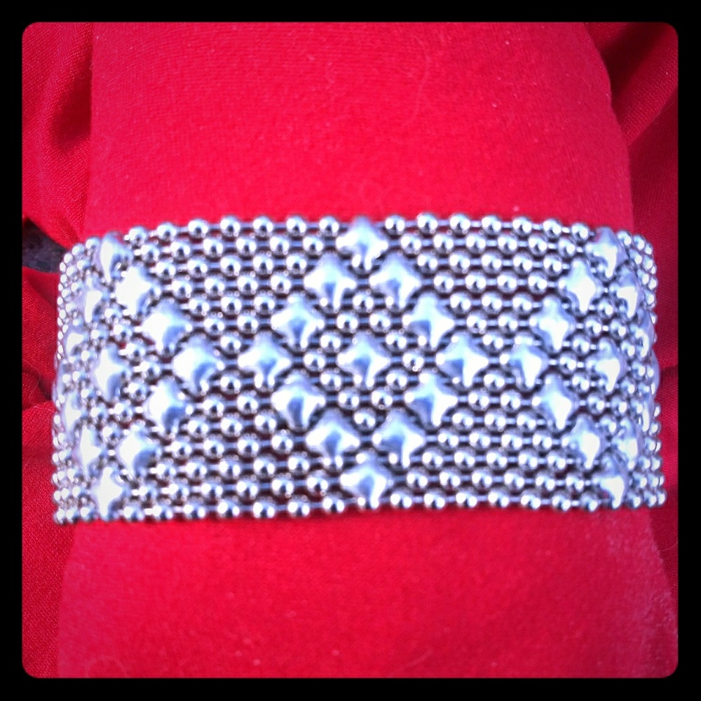 Sergio Gutierrez Liquid Metal Cuff Bracelet